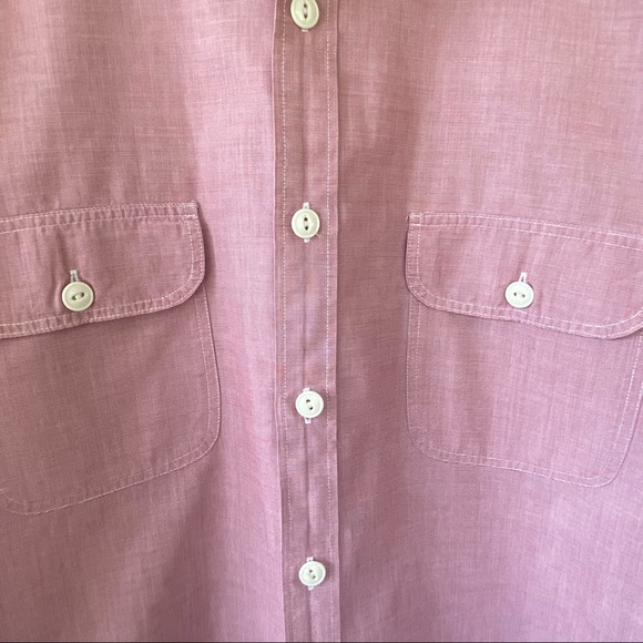 J. Crew 100% Cotton Casual Button Down Shirt XL 17- 17.5 - Picture 3 of 7